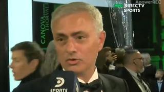 Pura risa: curiosa respuesta de Mourinho a un periodista en pleno FIFA The Best 2019 [VIDEO]