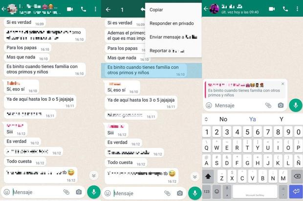 Whatsapp: te explicamos paso a paso cómo responder en privado a un mensaje  enviado en un chat grupal | DEPOR-PLAY | DEPOR