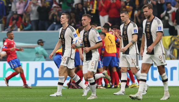 Alemania vs. Costa Rica en partido por la fecha 3 del Mundial Qatar 2022. (Foto: AFP)