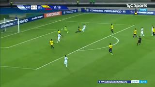Gaich y Mac Allister cambiaron dorsales: dejó solo al ‘Xeneize’ para anotar 1-0 del Argentina-Ecuador en el Preolímpico [VIDEO]