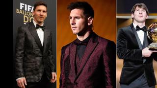 ¿Cuál lucirá en su boda?: Messi y los trajes que vistió en las galas del Balón de Oro [FOTOS]