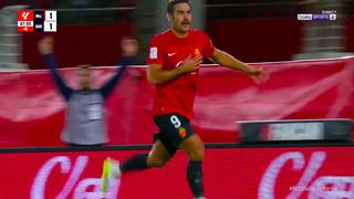 ¡Con un toque fino! Gol de Abdón Prats para el 1-2 de Barcelona vs. Mallorca [VIDEO]