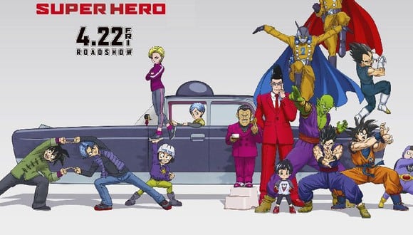 Más detalles en el afiche de Dragon Ball Super: Super Hero