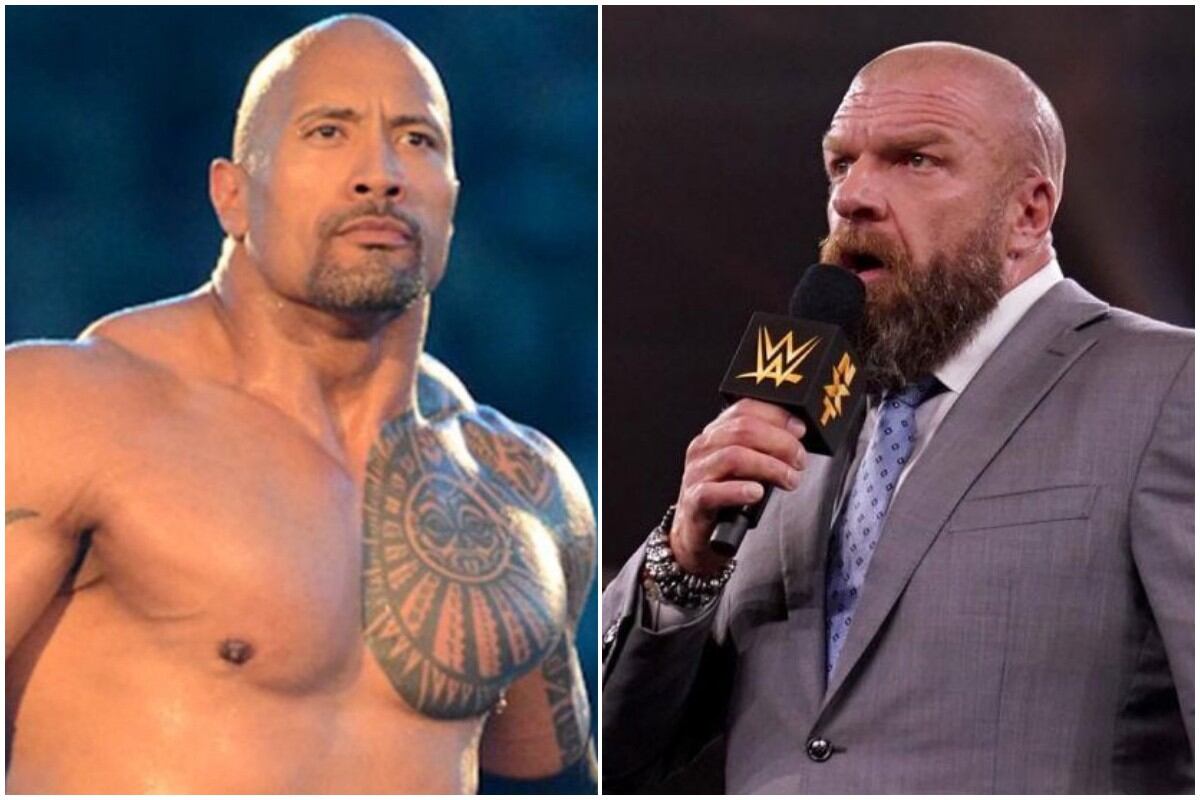The Rock y Triple H fueron las caras principales de la WWE durante la 'Era de la actitud'. (Foto: WWE)