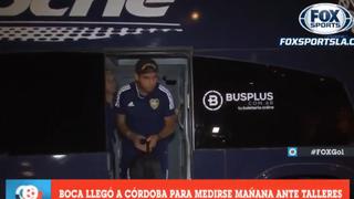 Carlos Zambrano arribó a la ciudad de Córdoba con Boca Juniors de cara al partido contra Talleres [VIDEO]