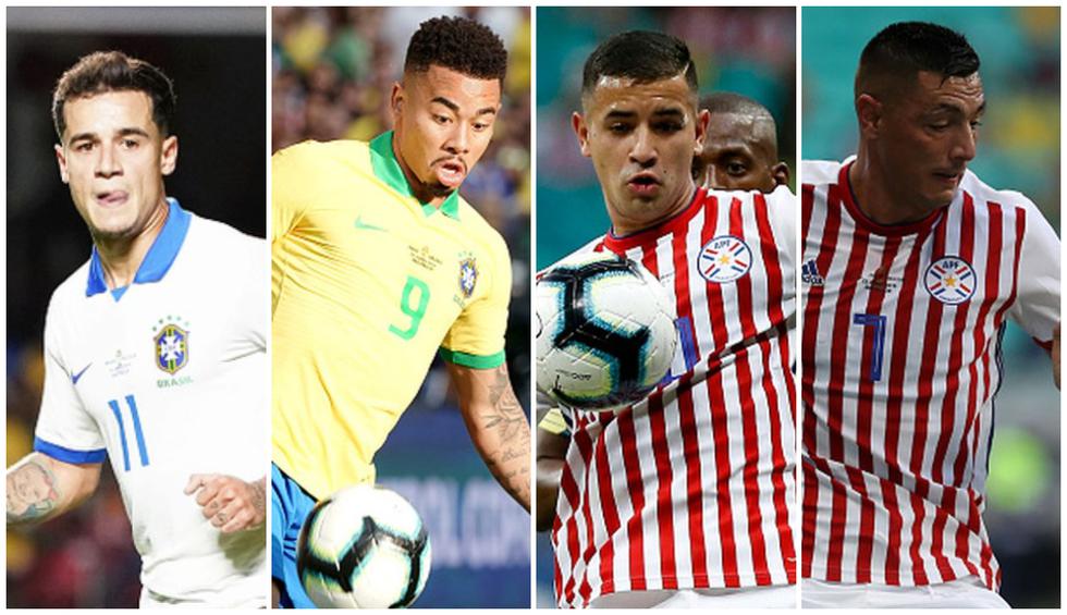 Las alineaciones para el Brasil vs Paraguay por cuartos de final de Copa América 2019. (Getty)
