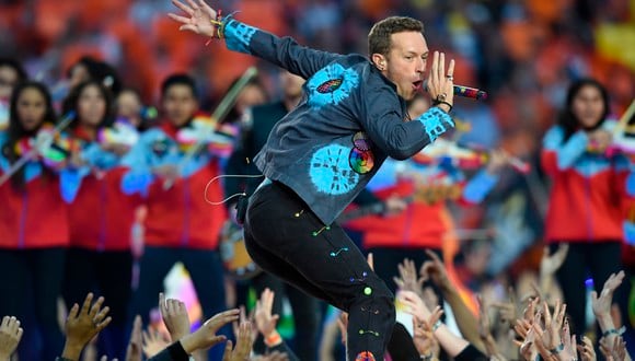 Debido a la gran demanda de boletos para los conciertos de Coldplay en México que se darán en los meses de marzo y abril para el año 2022, Ocesa anunció nueva fecha de presentación en Monterrey. (Photo by TIMOTHY A. CLARY / AFP)