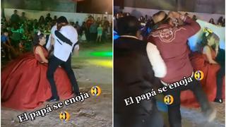 Chambelanes le hacen baile sexy a quinceañera y su padre enfurece: video se volvió viral en redes