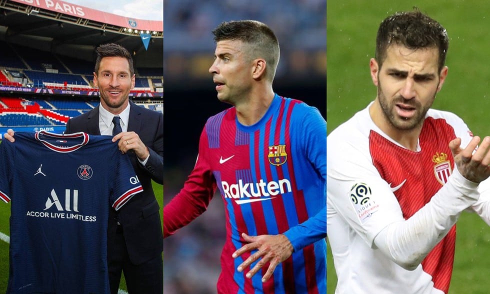 Messi, Piqué y Fabregas son los futbolistas más representativos de la generación 87 del Barcelona. (Fotos: Agencias)