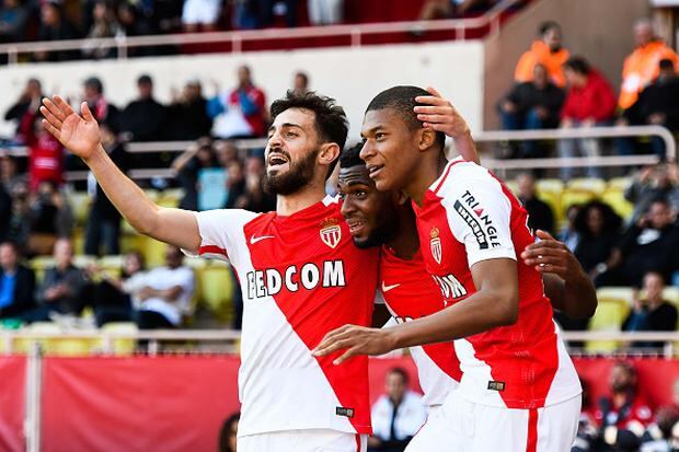 Kylian Mbappé y Bernardo Silva fueron compañeros en  el AS Monaco. (Foto: Getty Images)