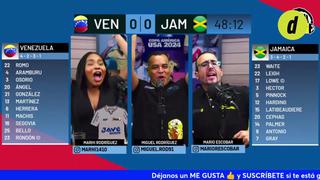 La reacción de Depor al gol de Eduard Bello en el Venezuela vs. Jamaica