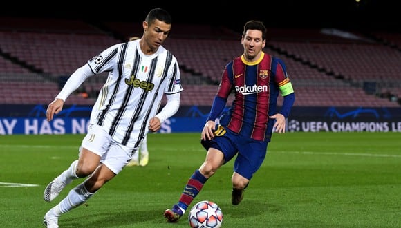 Messi y Cristiano jugarían en amistoso entre PSG y Al Nassr (Foto: Getty Images)