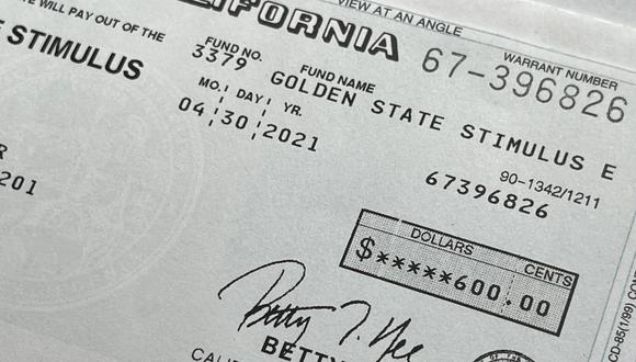Cheque de Estímulo 2023 en California: cuáles son los requisitos, cuánto es el monto y cuándo pagan | Foto: Agencias