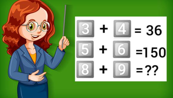 Acertijo matemático: ¿Puedes resolver este acertijo matemático clave en 15 segundos? ¡Pon a prueba tu coeficiente intelectual aquí!
