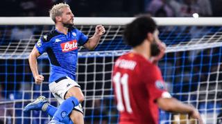 Con goles de Mertens y Llorente: Napoli derrotó 2-0 al Liverpool por Champions League 2019