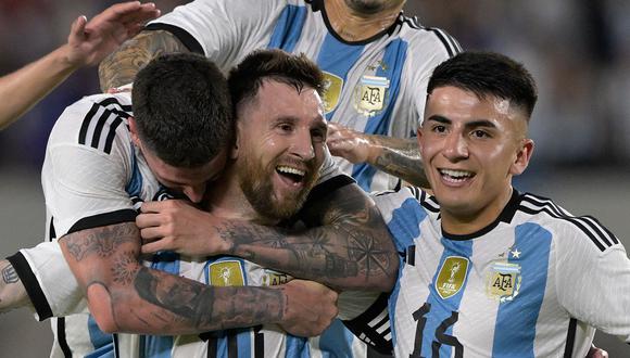 Desde Santiago del Estero, Argentina recibe a Curazao por el segundo partido amistoso FIFA. (Foto: AFP)