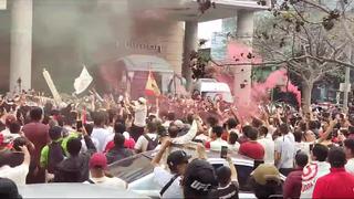 Espectacular banderazo de Universitario en la previa de la final ante Alianza Lima 