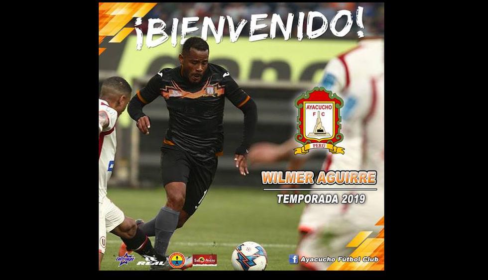 Fichajes 2019: Wilmer Aguirre es nuevo delantero de Ayacucho FC