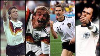 Leyendas de ayer y hoy: el mejor once de cracks en la historia de Alemania en los Mundiales [FOTOS]