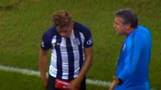 Se puso como loco: Pablo Bengoechea y el reclamo vehemente a Kevin Quevedo tras su expulsión [VIDEO]