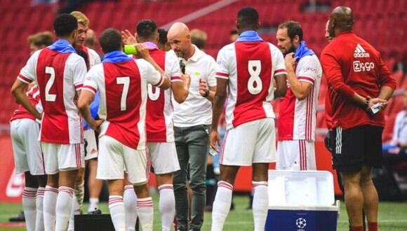Ajax marcha tercero en el Grupo D con solo un punto. (Foto: AFP)