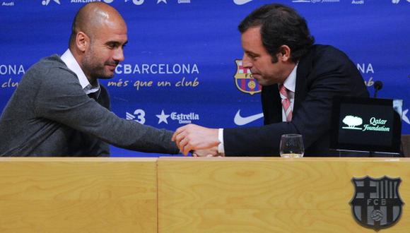 Sandro Rosell  fue presidente del Fútbol Club Barcelona entre 2010 y 2014. (Foto: Agencias)