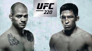 UFC 220: hora, canales y cartelera completa para ver al 'Fuerte' Barzola [FOTOS]