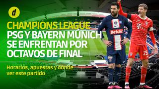 PSG vs. Bayern Múnich: apuestas, horarios y canal TV para ver la Champions League