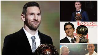 Uno más para ‘D10S’: Messi, Cristiano Ronaldo y los últimos 25 ganadores del Balón de Oro [FOTOS]