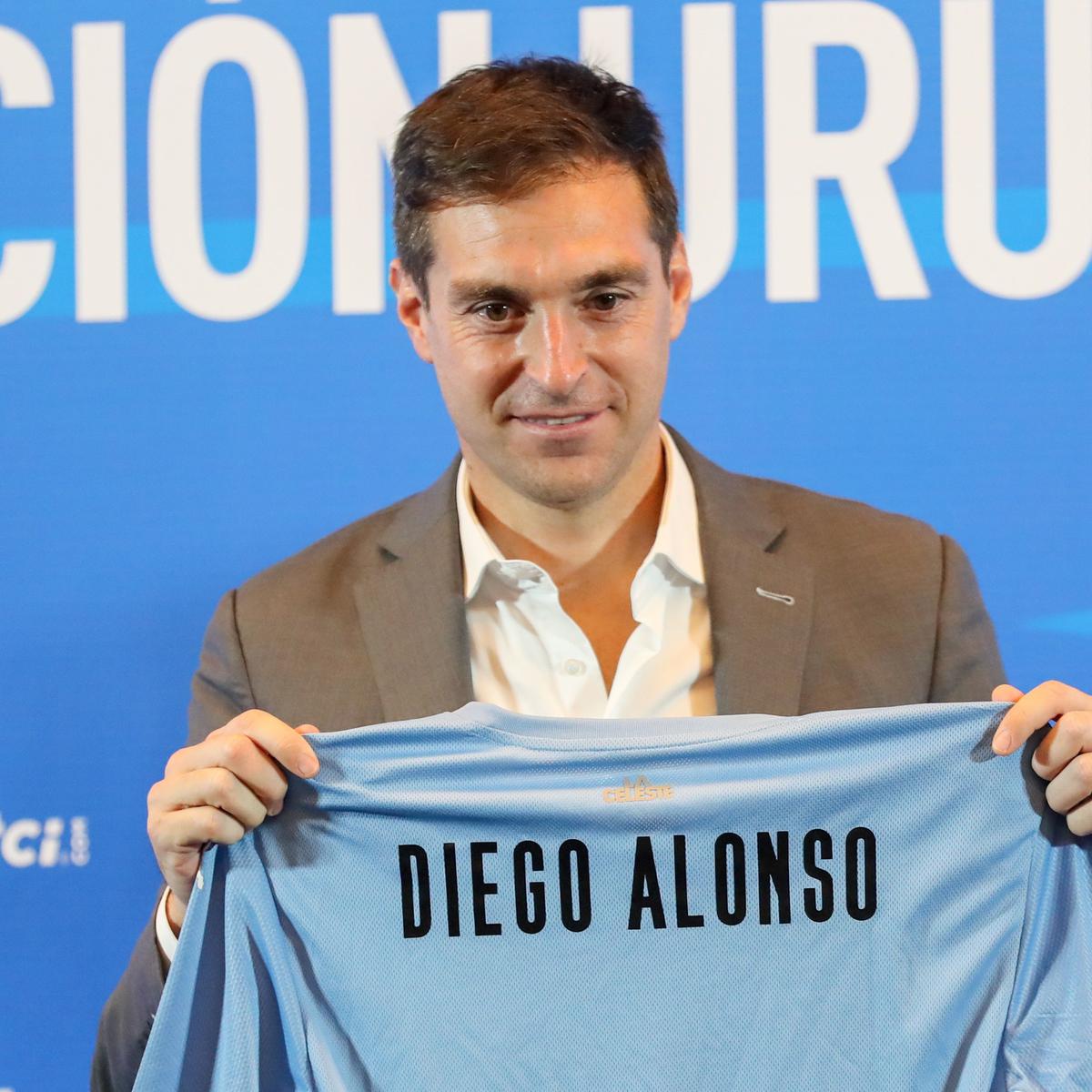 Diego Alonso, nuevo técnico de la selección de Uruguay