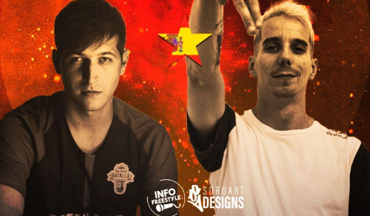 Skone y Chuty ganaron la God Level tras derrotar a los venezolanos Letra y Lancer Lirical en la final (Foto: Captura Info freestyle)