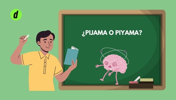Pijama o piyama: ¿cómo se escribe, cuál es la diferencia y qué significa con ‘j’ o ‘y’? (Diseño: Depor).