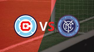 Victoria parcial para New York City FC sobre Chicago Fire en el estadio SeatGeek Stadium