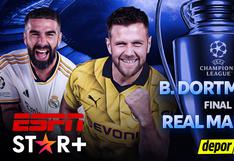 ESPN, Dortmund vs Real Madrid EN VIVO: cómo y dónde ver final de Champions League