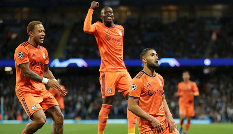 Manchester City cayó 2-1 ante Lyon por la jornada 1 de la Champions League 2018 en el Etihad Stadium. (Foto: Getty Images)