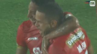 En medio de lluvia torrencial: golazo de tiro libre de Millán para el 1-0 de Huancayo vs. Nacional [VIDEO]