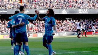 Fue una aplanadora: Real Madrid ganó 4-1 a Valencia por la Liga Santander
