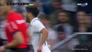 Cayó el primero: gol en contra de Pau Torres para el 1-0 del Real Madrid vs. Villarreal