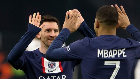 Lionel Messi y Kylian Mbappé juegan juntos en el PSG desde mediados de 2021. (Foto: Getty Images)