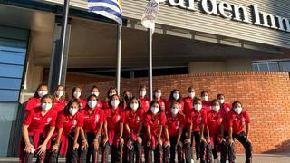 ¡Vamos, Perú! Selección Femenina llegó a Uruguay para disputar el Sudamericano Sub 17