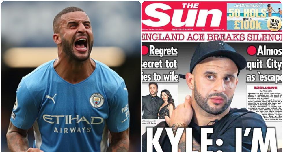Me Culpa After Discovering Kyle Walker And His Three Love Lives: “What I Did Was Terrible” |  Sports |  Soccer-International