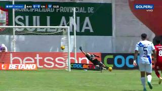 ¡Qué reflejos! La gran atajada de Duarte para evitar el 1-0 de Alianza Atlético vs. S. Cristal [VIDEO]