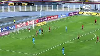 Manuel de contragolpe: Sávio marca de cabeza el 1-1 de Bolívar vs. Deportivo Lara por Copa [VIDEO]