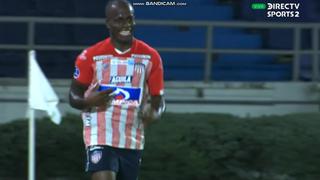 Inicia la fiesta en Barranquilla: Carmelo Valencia anota el 1-0 de Junior vs. Libertad [VIDEO]
