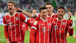 James se quedó con las ganas: Bayern Munich ganó 2-1 a Wolfsburgo 'in extremis' por la Bundesliga