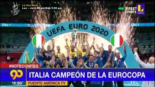 Italia se corona campeón de la Eurocopa tras vencer a Inglaterra en tanda de penales 