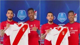 Sergio Peña y Miguel Araujo sortean camiseta de la Selección en la página del FC Emmen [VIDEO]