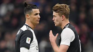 De Ligt se sincera sobre Cristiano: “Fui demasiado respetuoso...” 