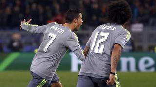 Cristiano Ronaldo marcó golazo a la Roma tras amague con el taco