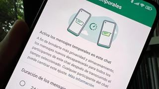 WhatsApp: ¿qué pasa si decido guardar un mensaje con tiempo de expiración?